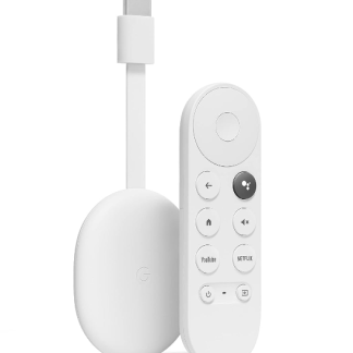 Chromecast con Google TV (HD) - Transmisión de entretenimiento en tu televisor con búsqueda por voz