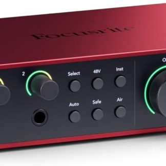Interfaz de Audio Focusrite Scarlett 2i2 de 4.ª Generación