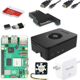 Kit Inicial CanaKit Raspberry Pi 5 Turbine Edition