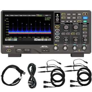 Osciloscopio Siglent SDS814X HD de 4 Canales y 100 MHz