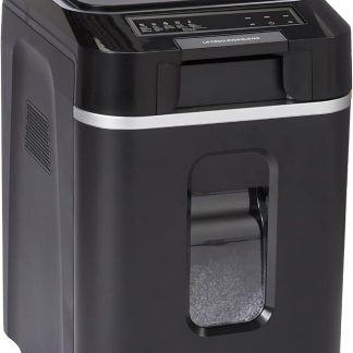 Trituradora de Papel Amazon Basics de Alimentación Automática, 200 Hojas